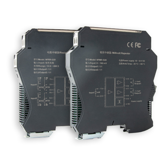 云顶国际集团MIK-SGR600电阻毫伏中继器485通讯信号隔离器