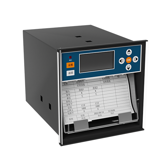 云顶国际集团R1200 1-12路 液晶智能 打印有纸记录仪 电流/电压/温度/压力